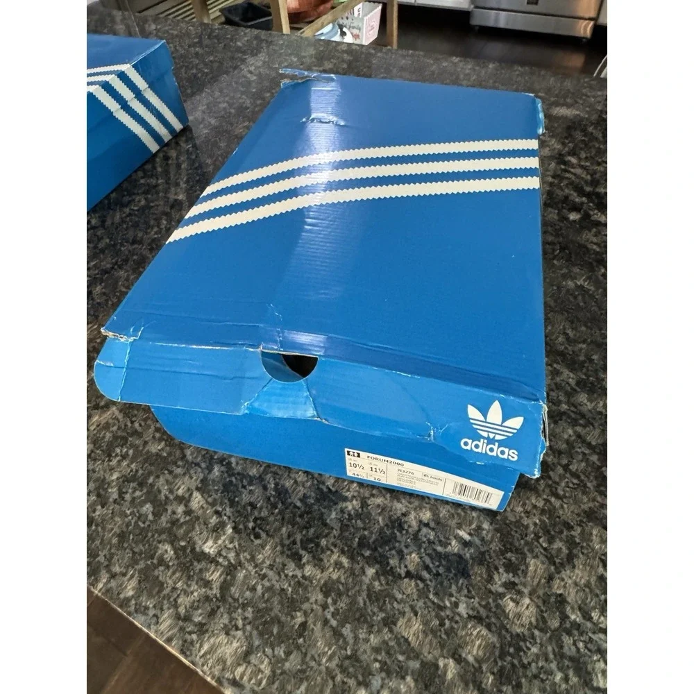 adidas Forum2000 'Off White Semi Lucid Blue' JI3276 Men's Sz 10.5 Lady 11.5 Shoe